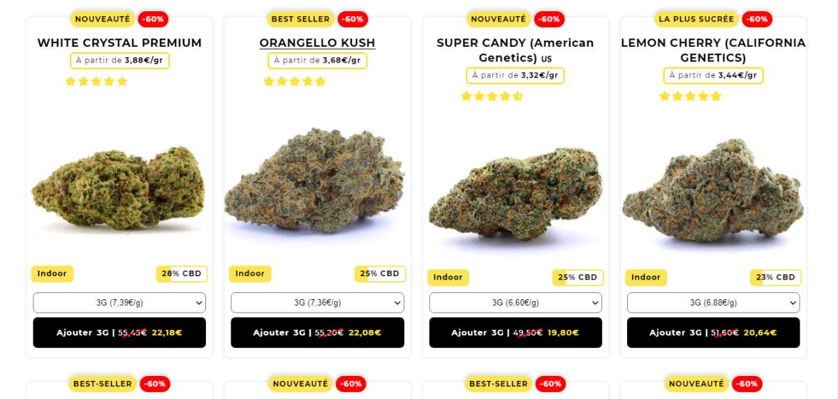 Fleurs CBD Stormrock